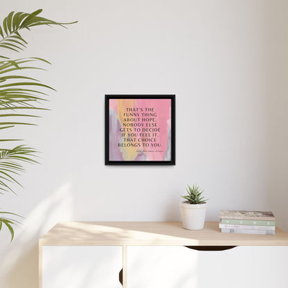 KPop Demon Hunters Movie Quote - Inspirational Wall Art Print
