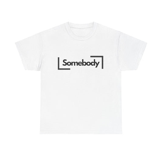 Somebody - Funny Unisex Heavy Cotton Tee, Summer Shirt, Pet Lover Gift, Lightweight Tee