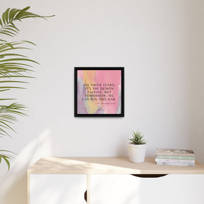 KPop Demon Hunters Movie Quote - Inspirational Wall Art Print